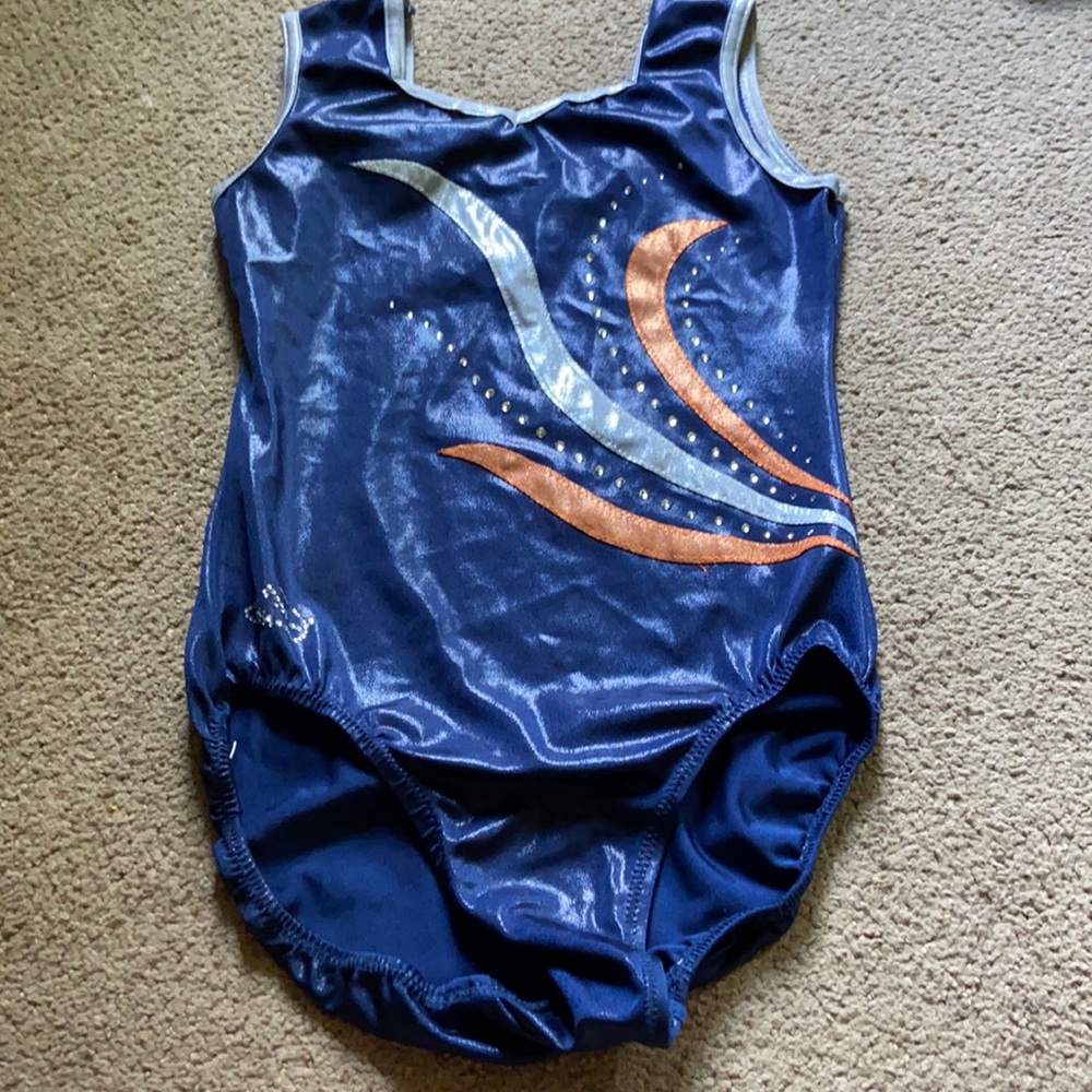 AS Dreamlite Leotard orange and blue
